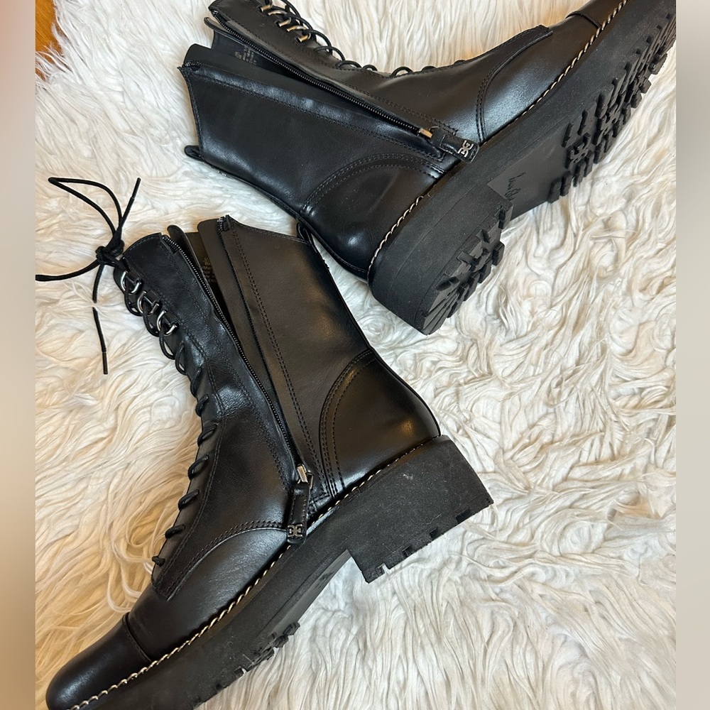 'NEW' Sam Edelman Lenley Combat Boot . Size 8. NWOB.
